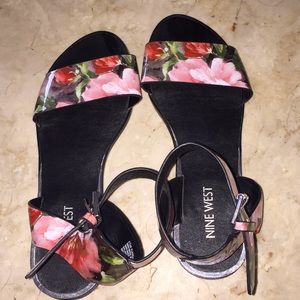 Nine West Floral Sandals